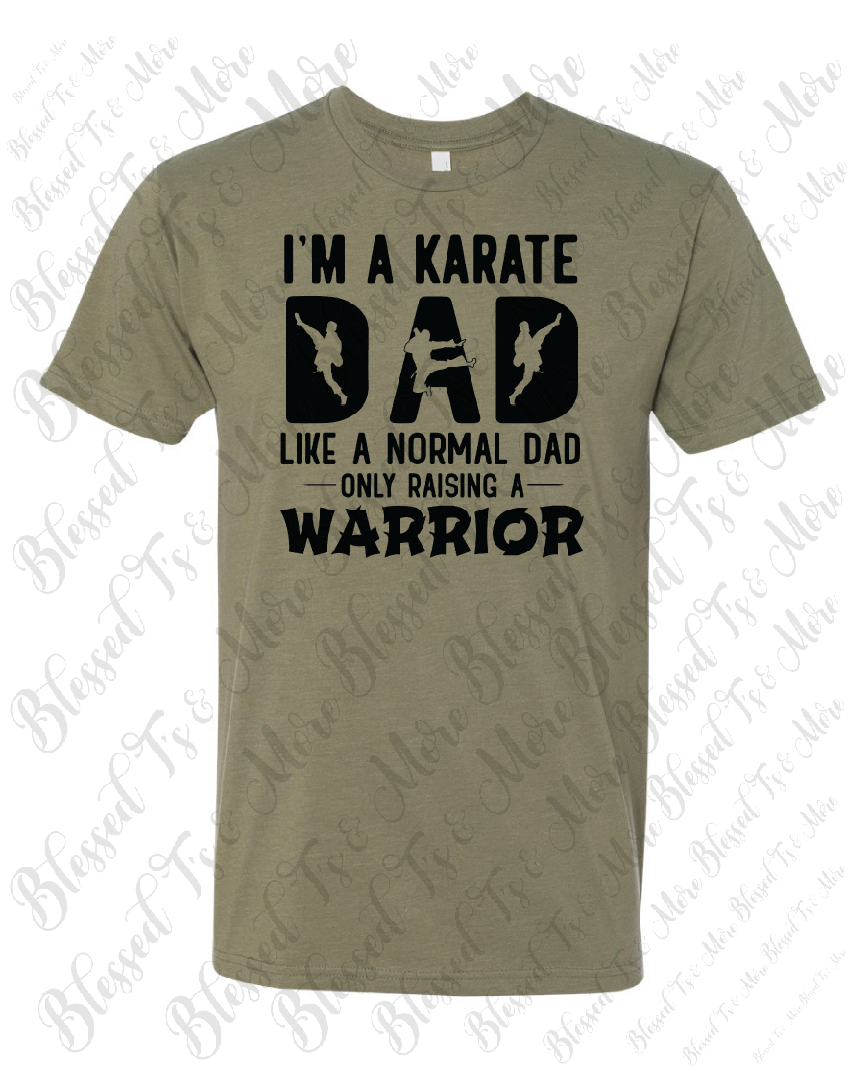 Karate Dad raising a Warrior